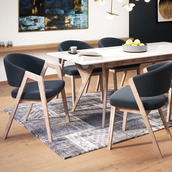 Komplet stol Avano - fotelje i stolice Molino